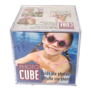 Vintage Photo Cube Picture Display Home Decor